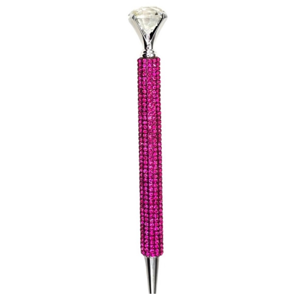 Fuchsia  Bling Rhinestone Stylus Pen